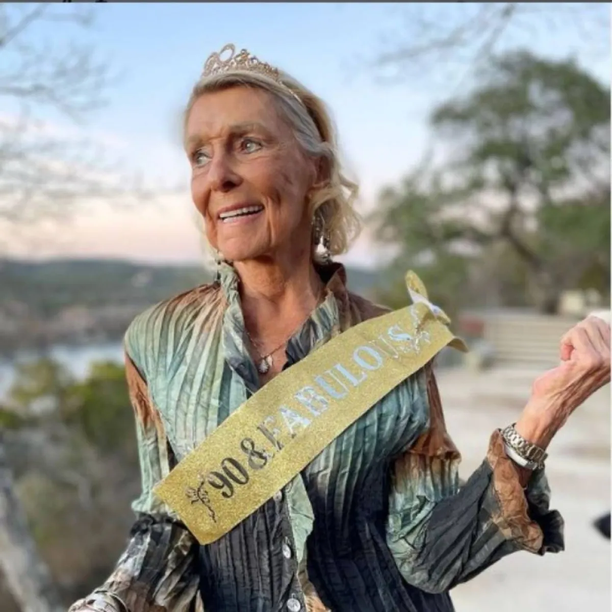 والدة ماثيو ماكونهي - الصورة من الصفحة الرسمية لـماثيو ماكونهي عبر انستغرام