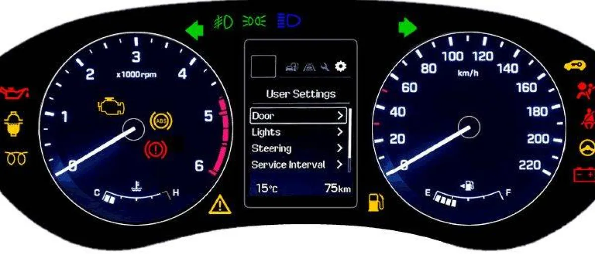 معاني الرموز الموجودة على لوحات القيادة