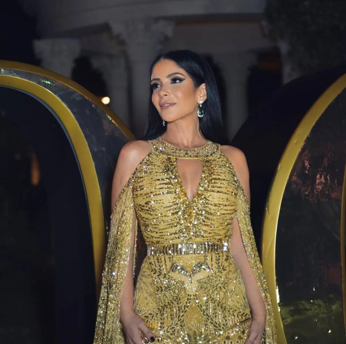 منى زكي - الصورة من حسابها على انستغرام