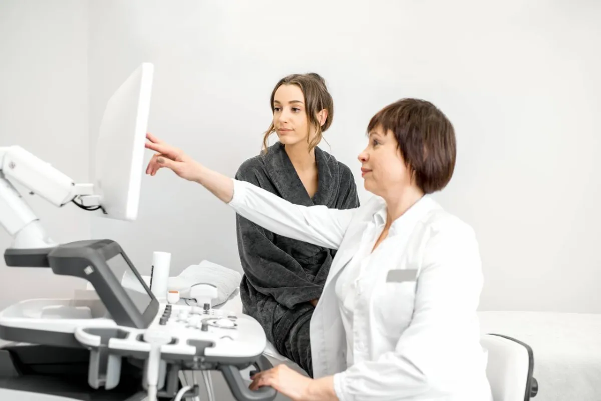 صورة للاطمئنان على صحة الحامل