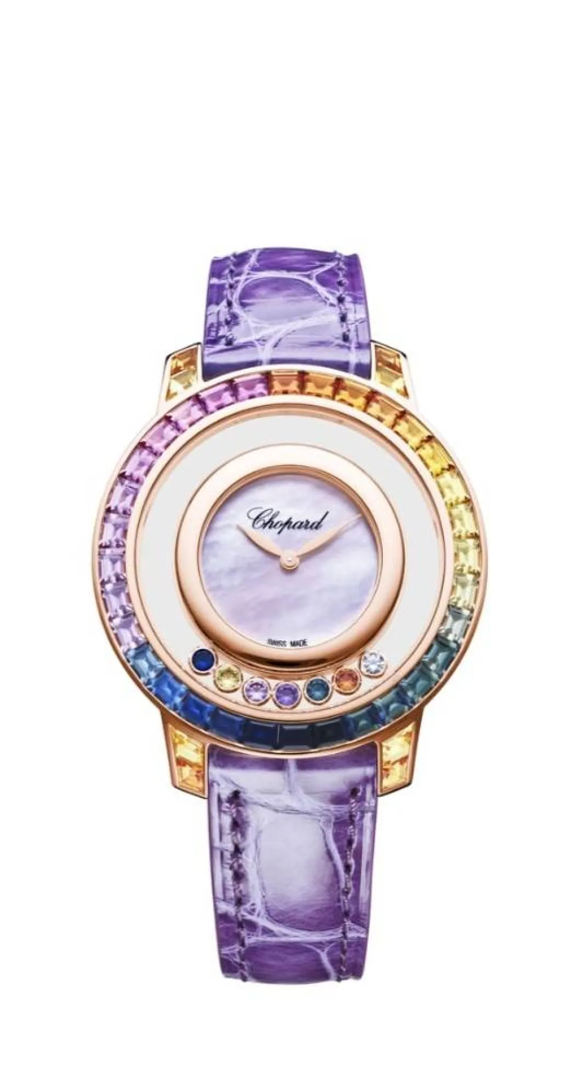 ساعة ملونة من شوبارد