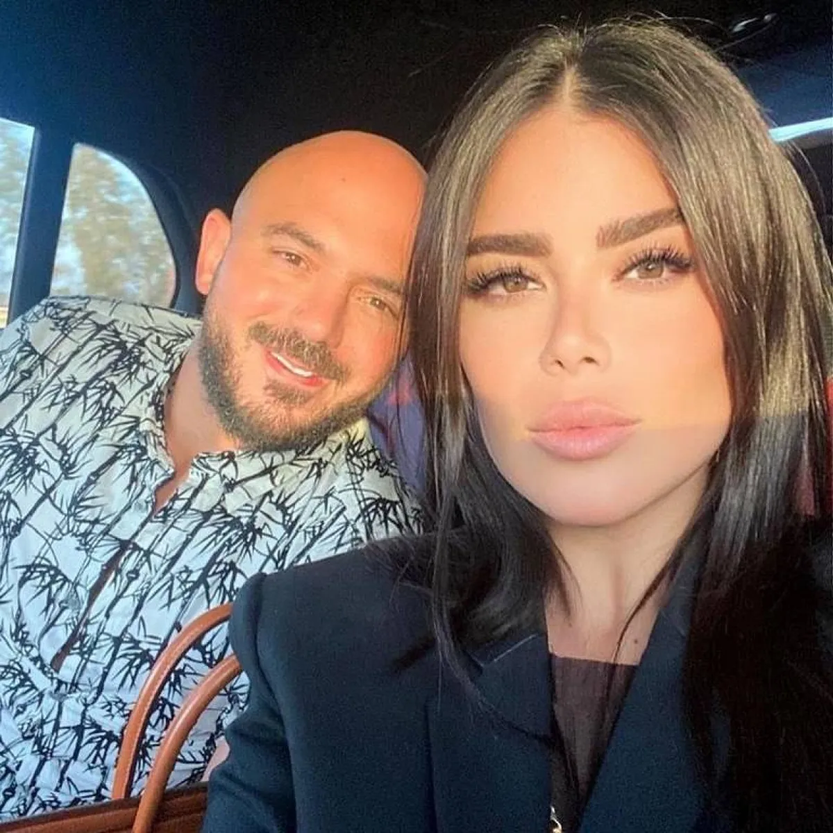 محمود العسيلي وزوجته يحتفلان بذكرى زواجهما الثاني - الصورة من حساب زوجته على انستغرام