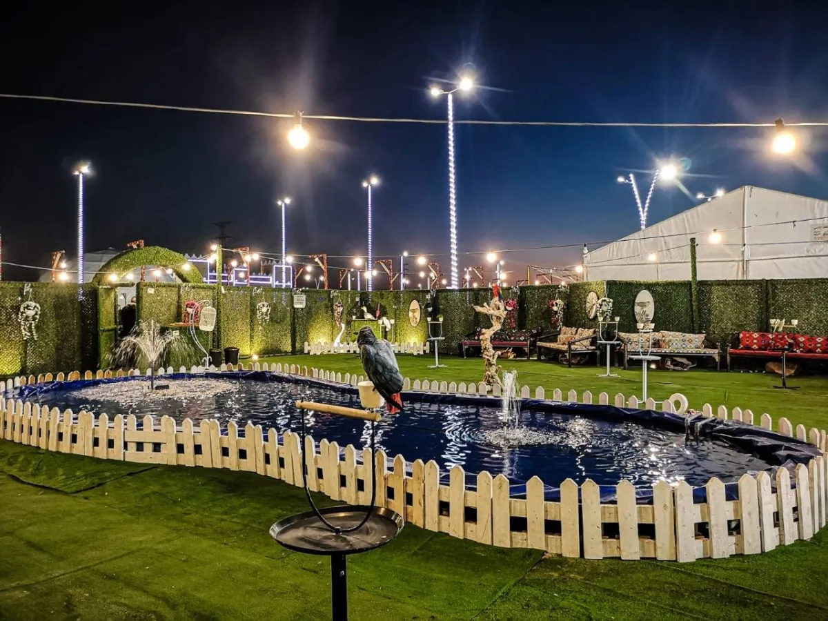 مهرجان ربيع النعيرية في نسخته العشرين - الصورة من حساب أمانة المنطقة الشرقية على تويتر