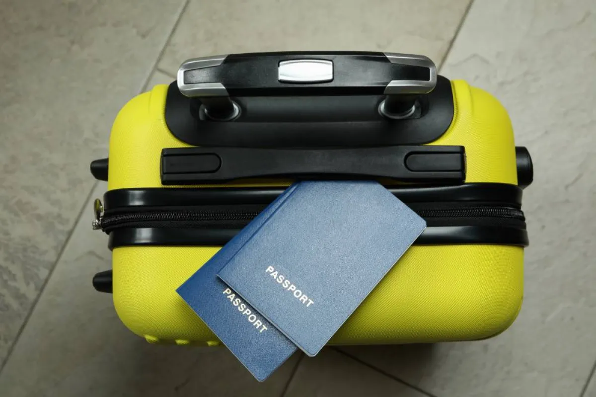 فحص حقيبة السفر 