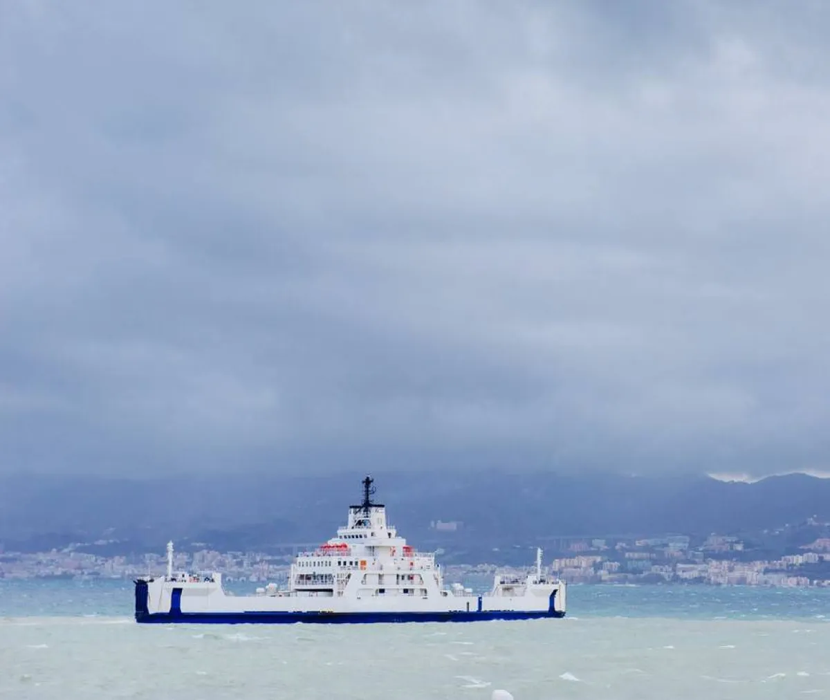 صورة لباخرة