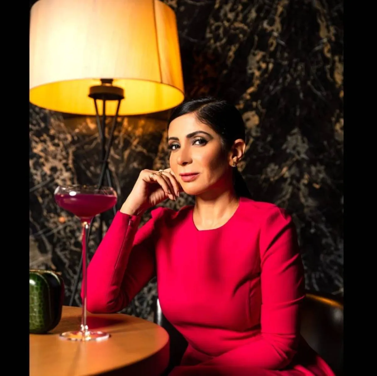 منى زكي - الصورة من حسابها على انستغرام