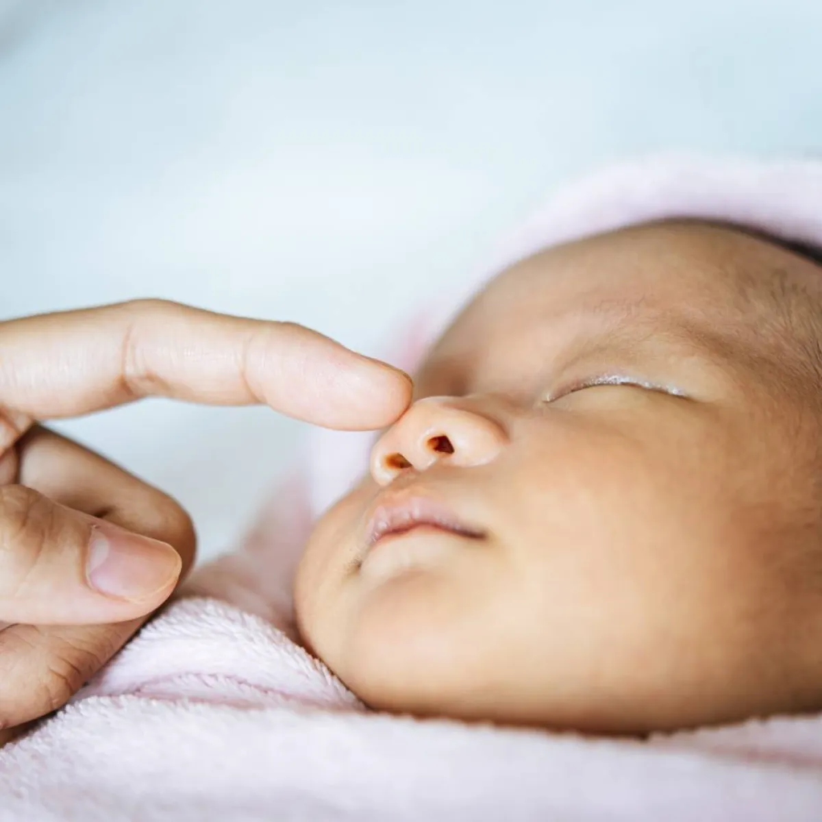 صورة لطفل نائم