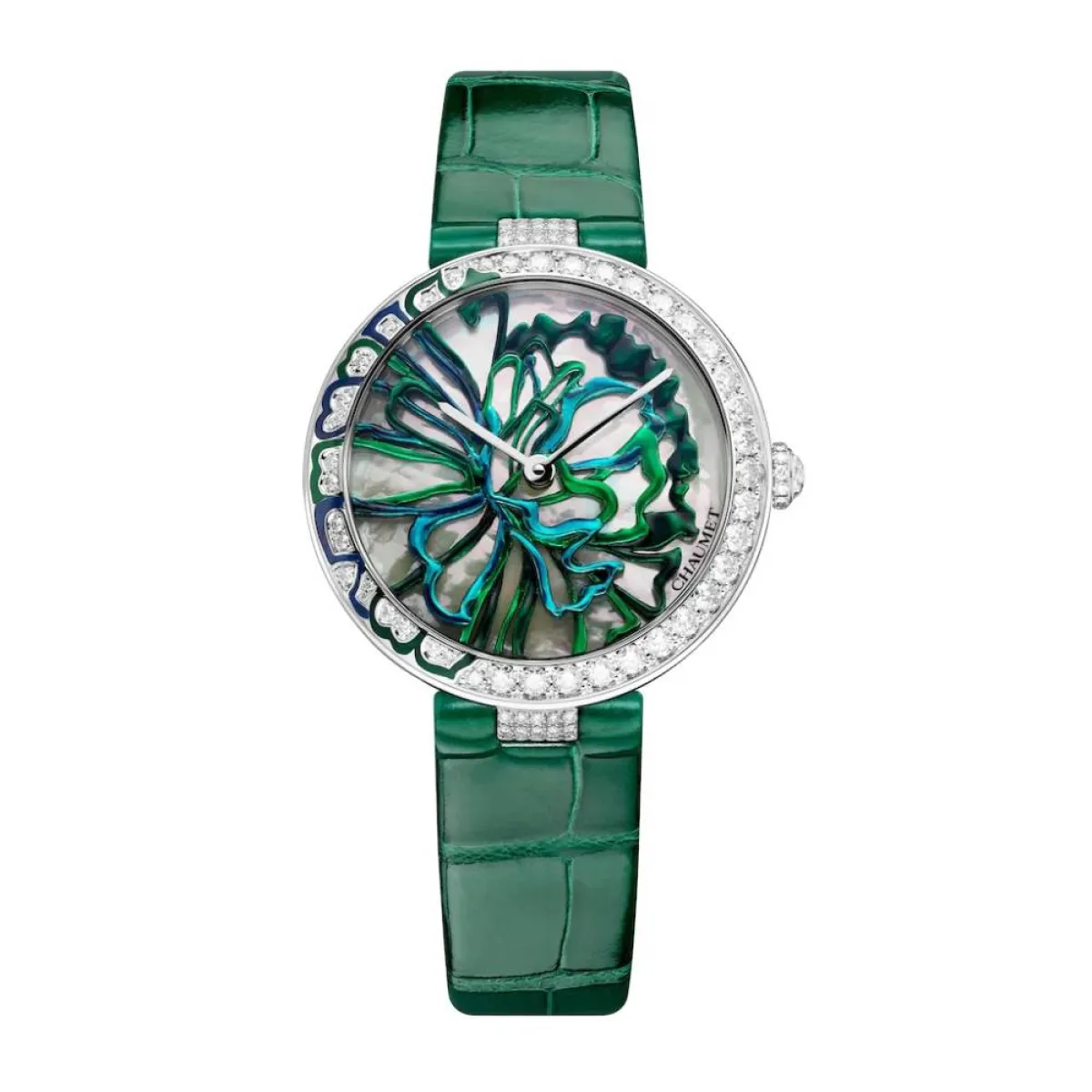 ساعة ملونة من شوميه Chaumet