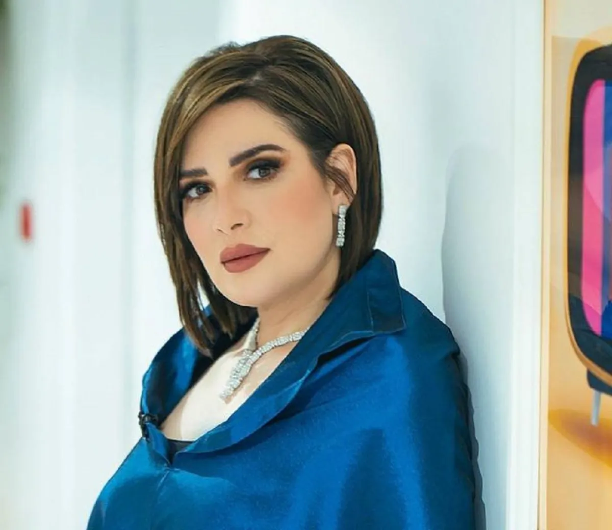 الصورة من حساب النجمة هبة الدري على انستغرام