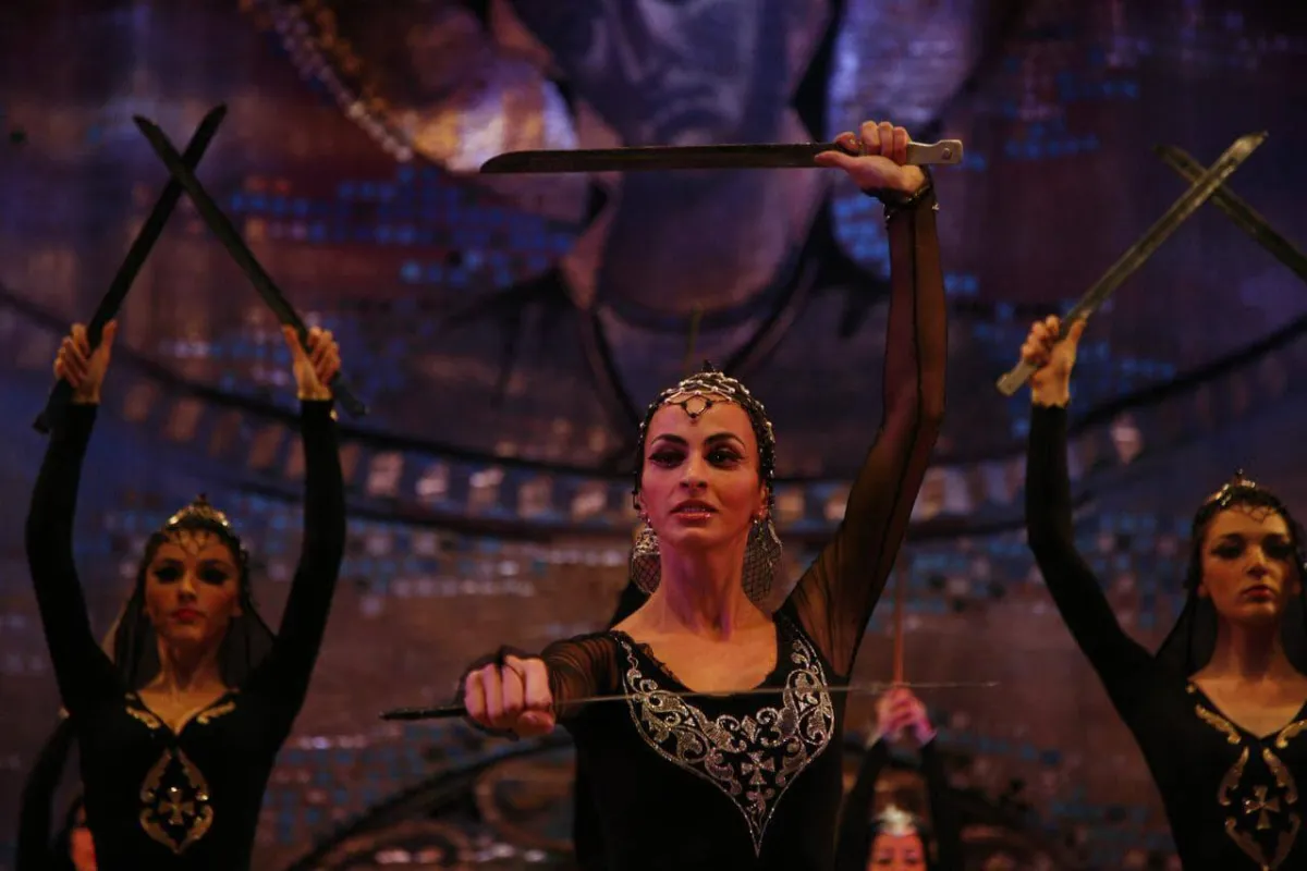 عرض نيران جورجيا - من الصفحة الرسمية لدار الأوبرا المصرية على فيسبوك