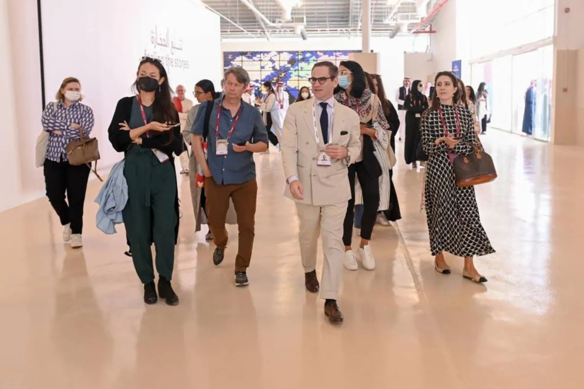 جلسات استشارية للمبدعين داخل البينالي