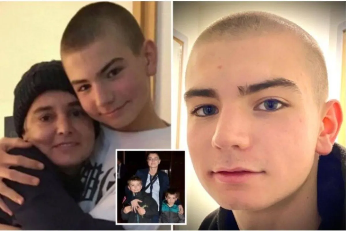 سينيد أوكنور وابنها شين - الصورة من موقع thesun.ie