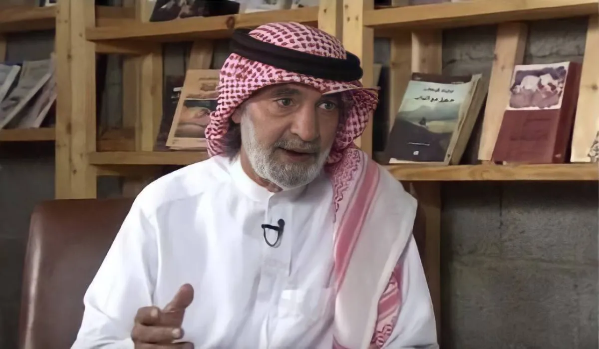 الفنان الراحل علي الهويريني - الصورة من حساب الراحل علي الهويريني في تويتر