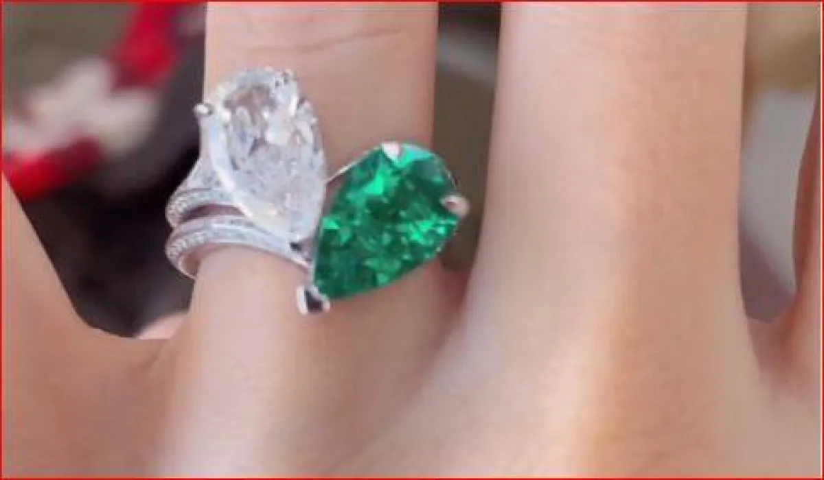 خاتم خطوبة ميغان فوكس-الصورة ملتقطة من فيديو نشره Colson Baker على حسابه على انستغرام