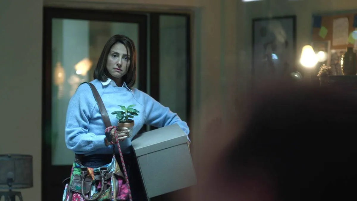 النجمة حنان مطاوع في مشهد من حلقة توت في سلسلة تحت السيطرة - الصورة من المسؤول الإعلامي لمجموعة mbc