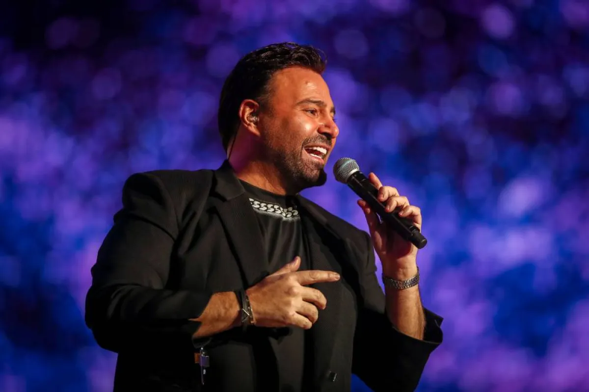 عاصي الحلاني - الصورة من المركز الاعلامي لبنش مارك