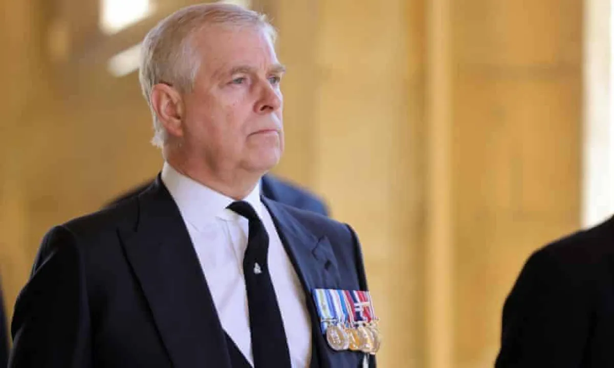 الأمير أندرو - الصورة من موقع The Guardian