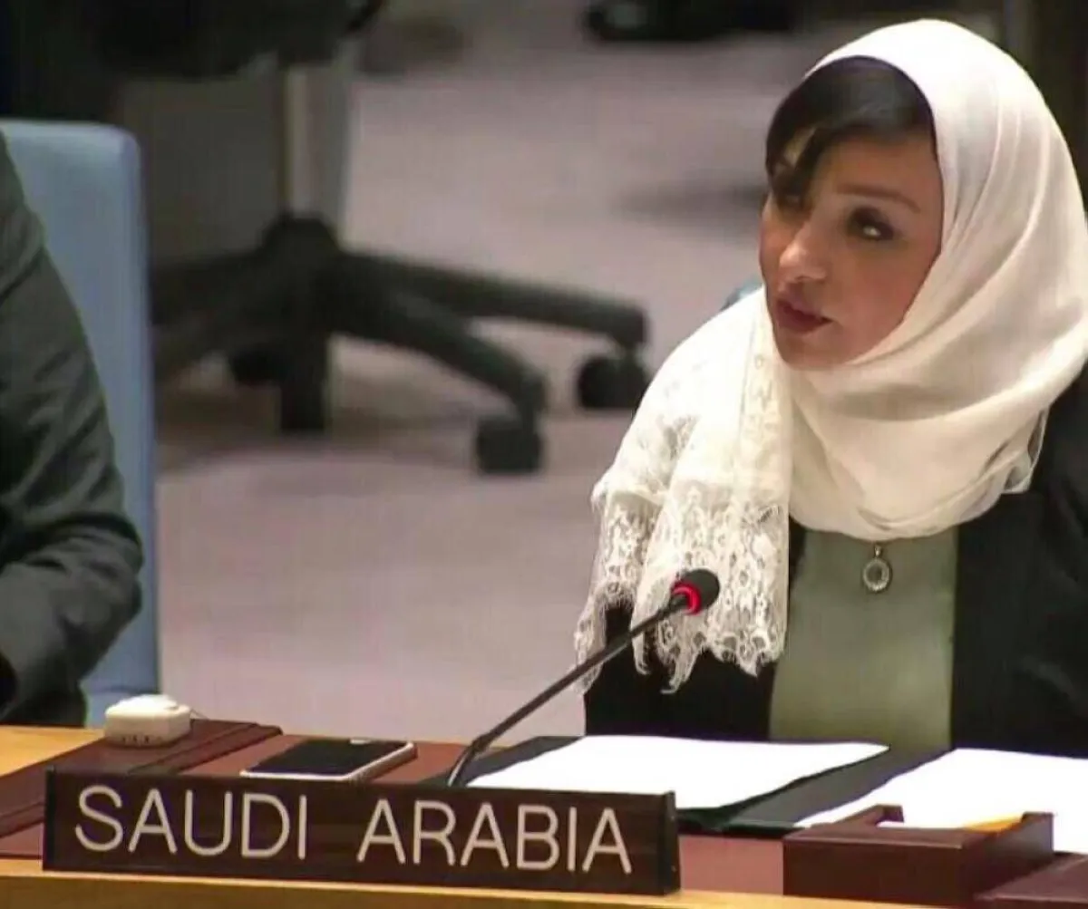 منال رضوان أول سعودية تتحدث باسم السعودية رسميًّا في مجلس الأمن