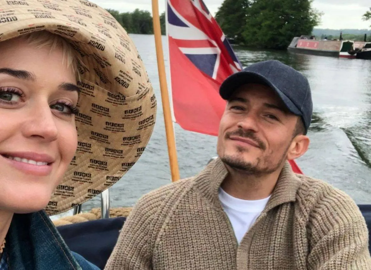 أورلاندو بلوم وكايتي بيري - الصورة من حساب النجمة على إنستغرام