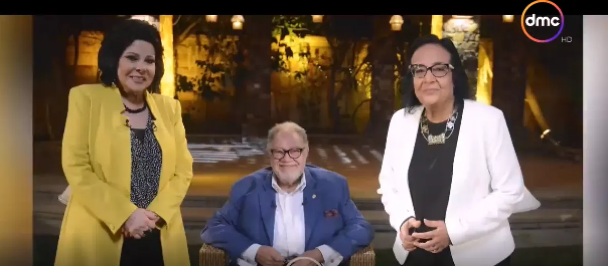 يحيى الفخراني وإسعاد يونس ولميس جابر - الصورة من حساب إسعاد على انستغرام