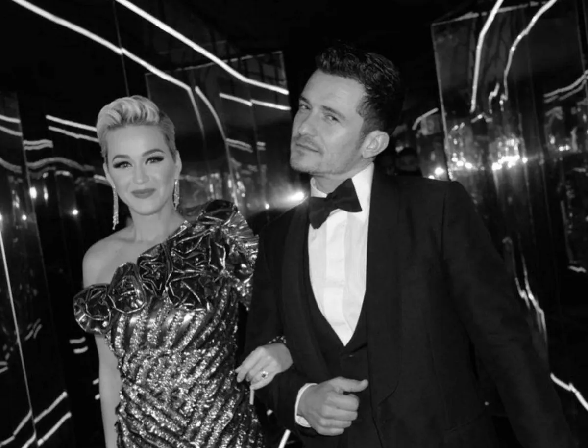 كايتي بيري وأورلاندو بلوم - الصورة من حساب كايتي على انستغرام