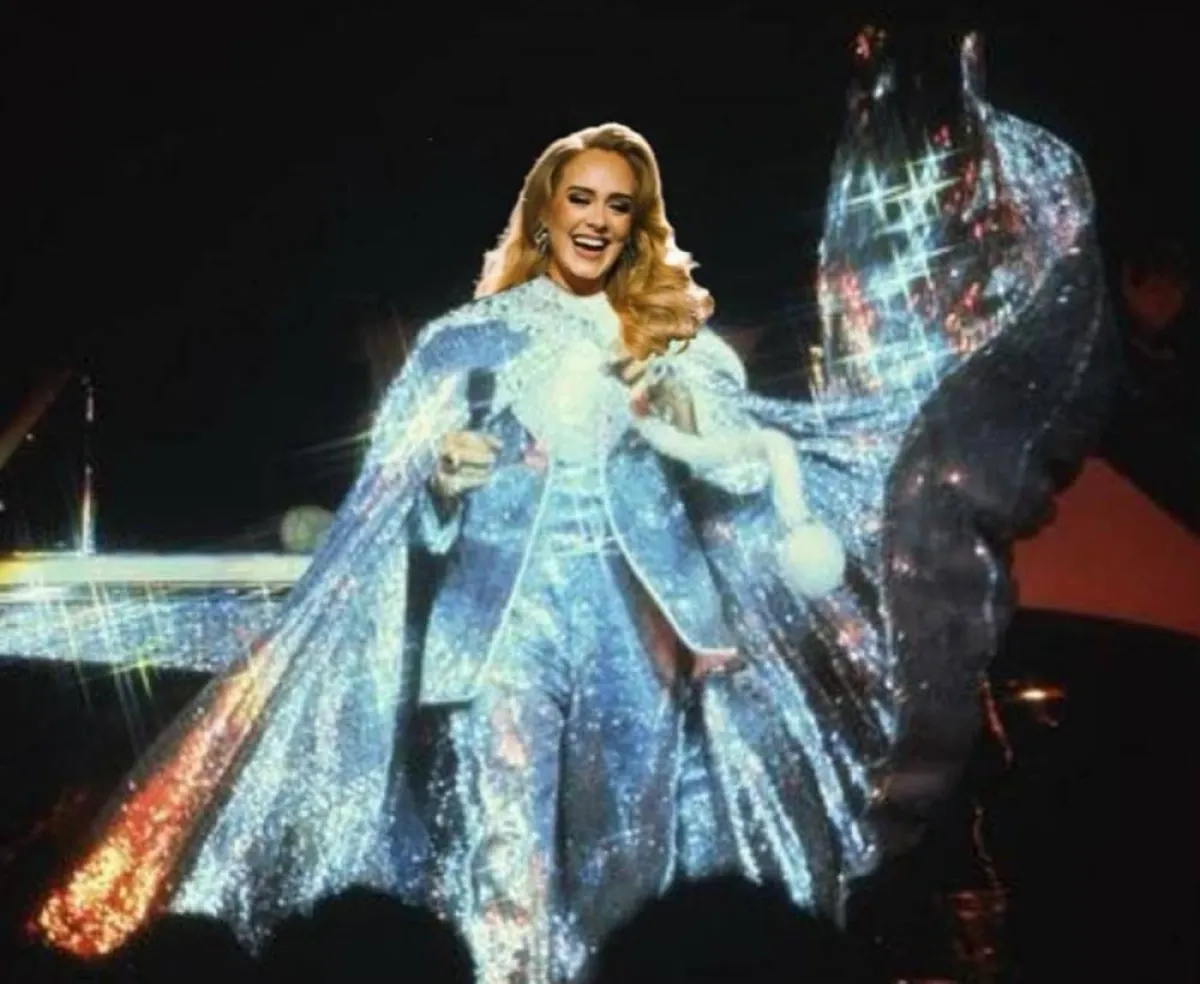 آديل - الصورة من حسابها في إنستغرام