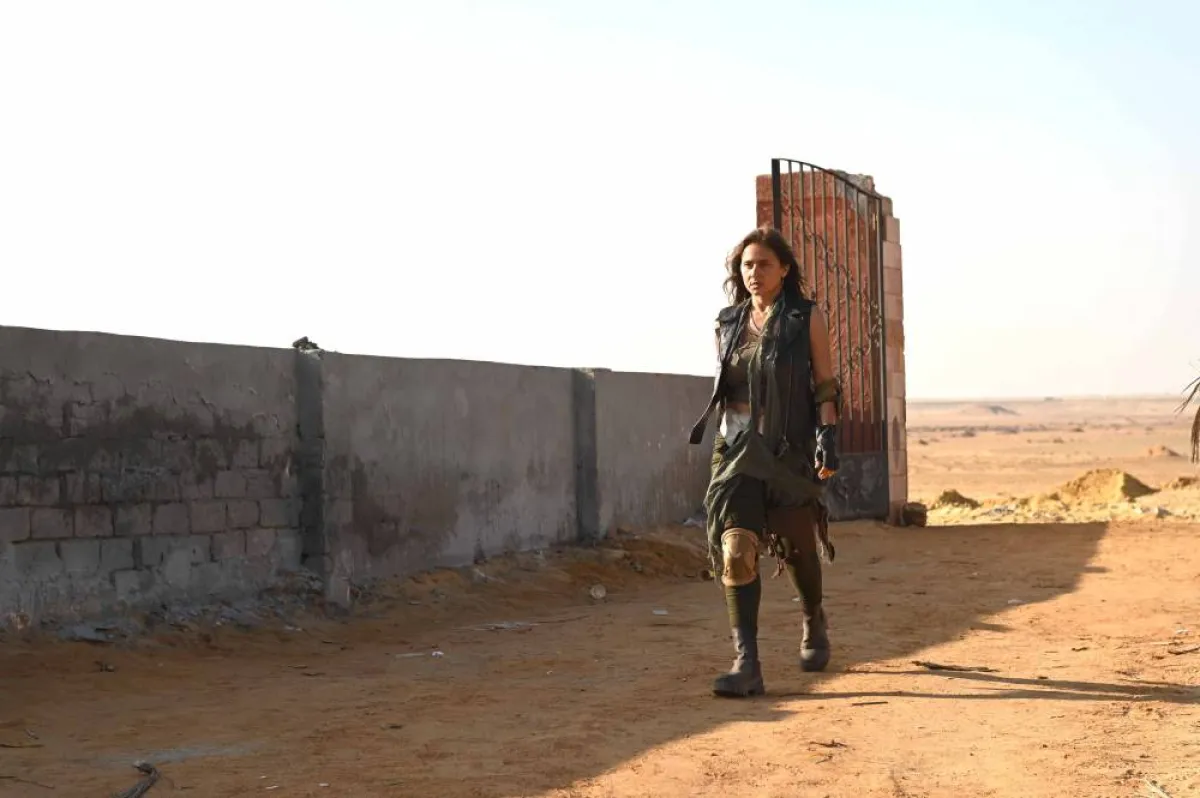 نيللي كريم  في مشهد من "الجسر"- الصورة من المسؤول الإعلامي لمجموعة mbc