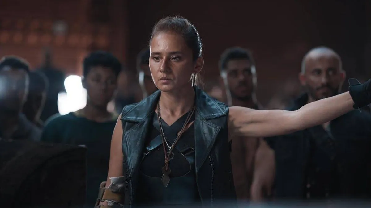 نيللي كريم في مسلسل "الجسر" - الصورة من حساب المخرج بيتر ميمي على انستغرام