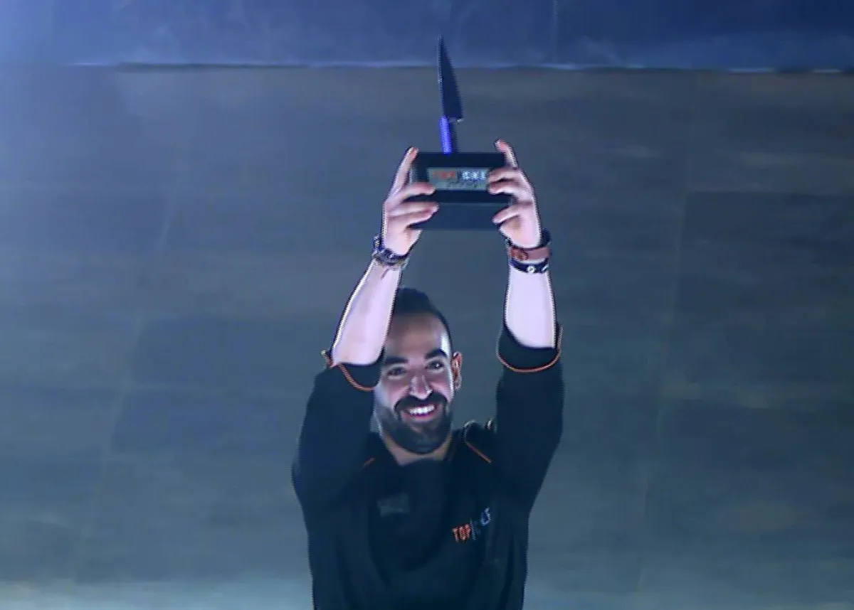 تتويج شربل حايك بلقب توب شيف العالم العربي في موسمه الخامس  - الصورة من المسؤول الإعلامي لمجموعة الـmbc