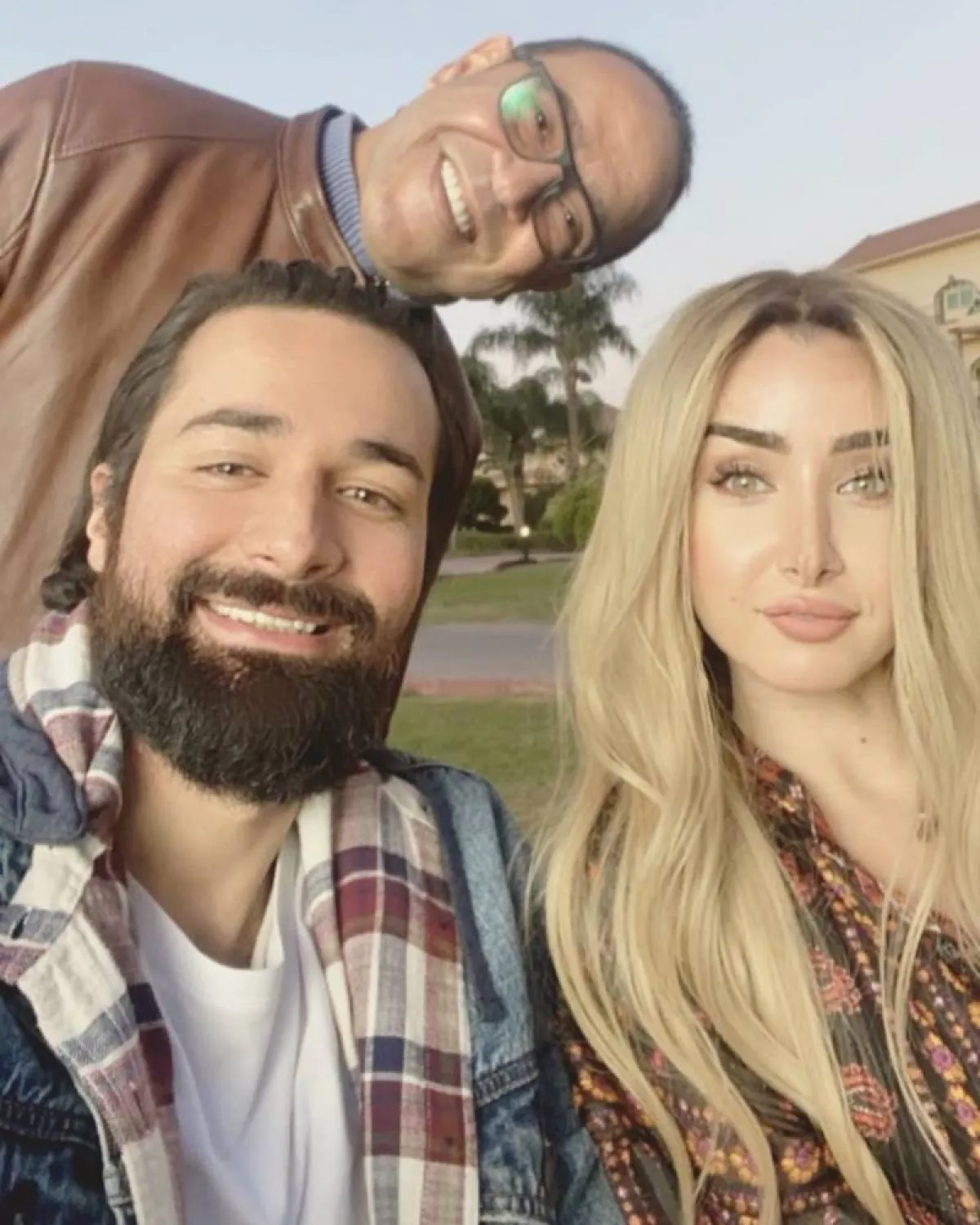 أحمد حاتم وأشرف عبد الباقي وهنا الزاهد - الصورة من حساب هنا على انستغرام