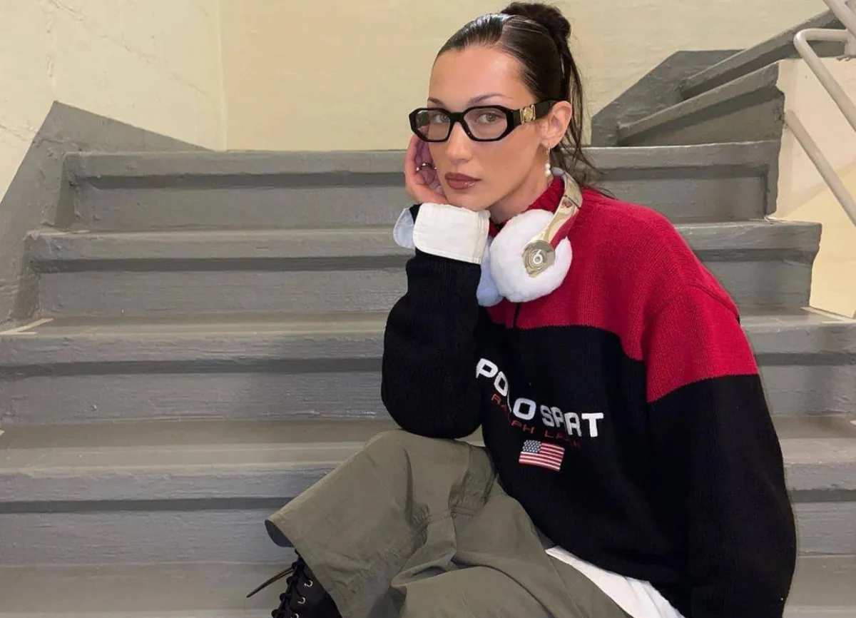 بيلا حديد - الصورة من حسابها في إنستغرام