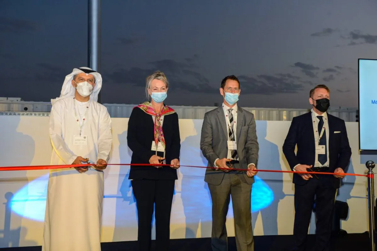 لقطات من انطلاق مشروع حفظ الطاقة الكهربائية الحرارية - الصورة من وام