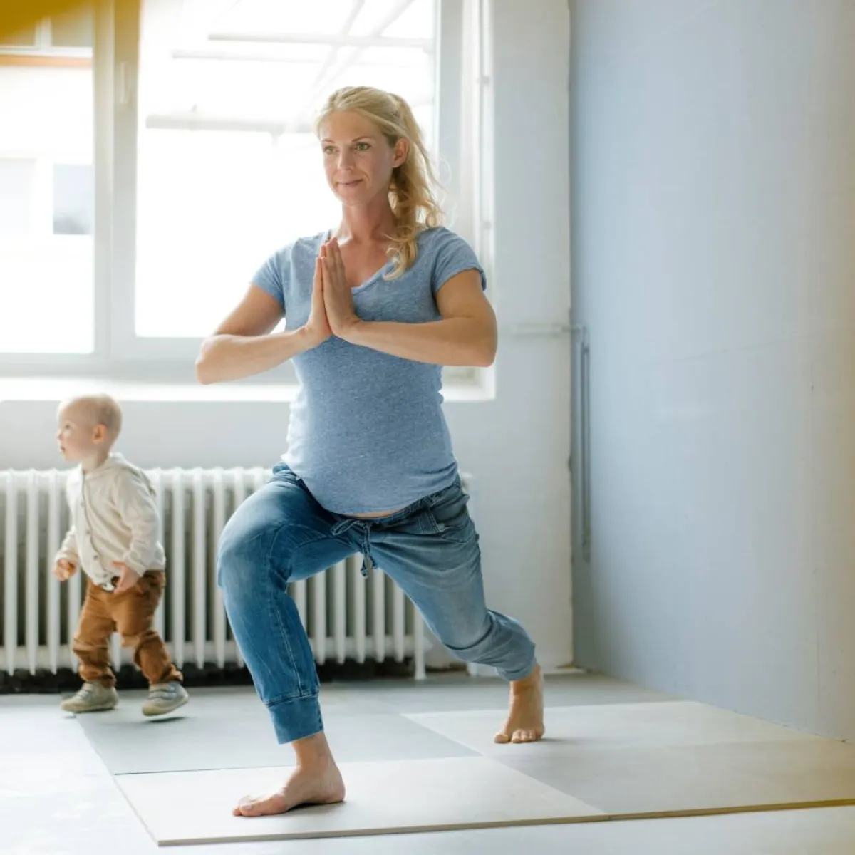 صورة لحامل تتريض