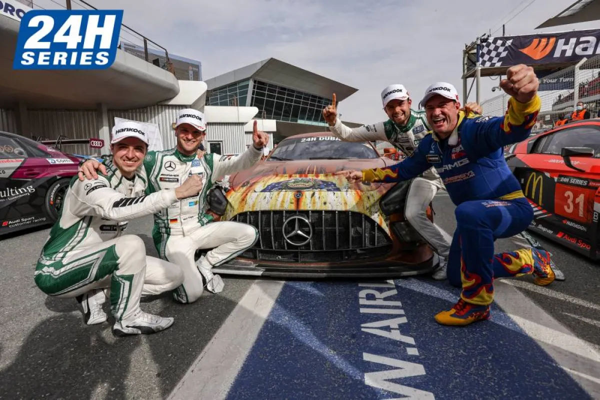 تتويج السعودي MS7 بالمركز الأول في سباق"هانكوك 24 ساعة" والإماراتي Dragon يفوز بسباق الفئة GT4))