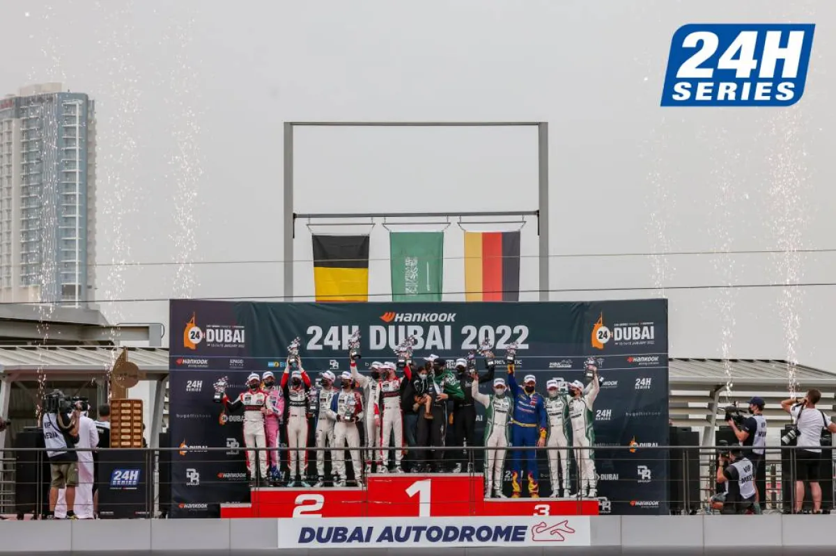 تتويج السعودي MS7 بالمركز الأول في سباق"هانكوك 24 ساعة" والإماراتي Dragon يفوز بسباق الفئة GT4))