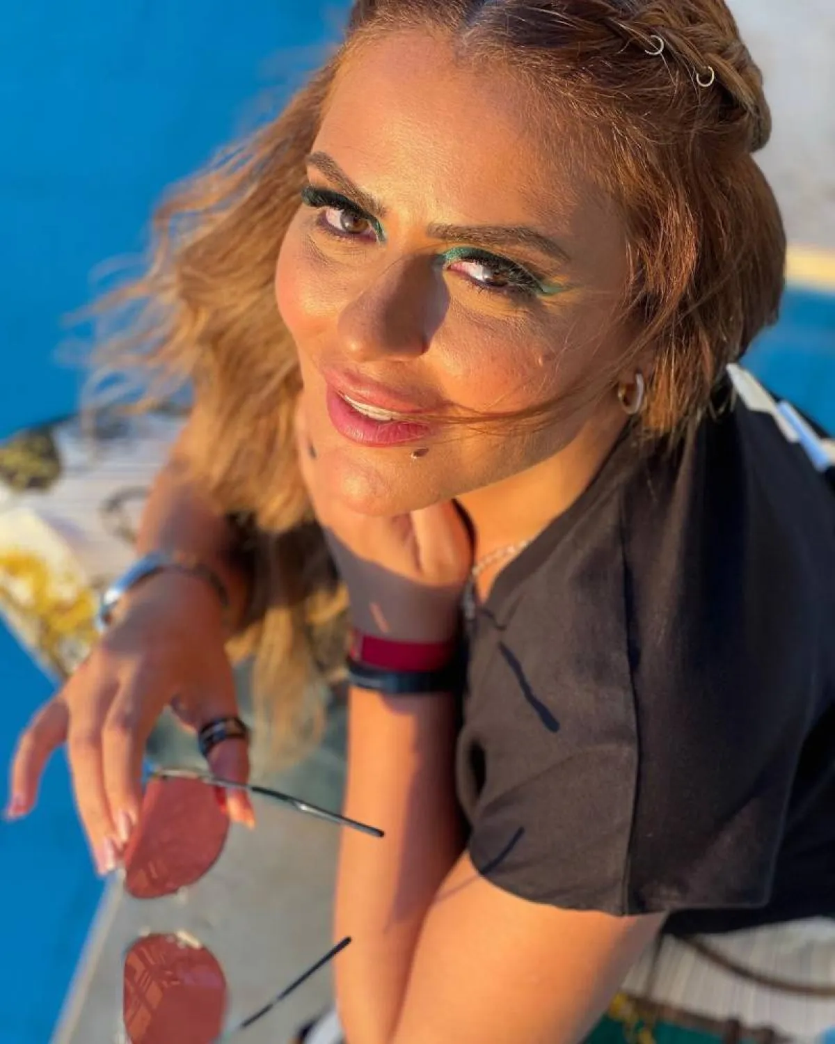 مها الصغير - الصورة من حسابها على انستغرام