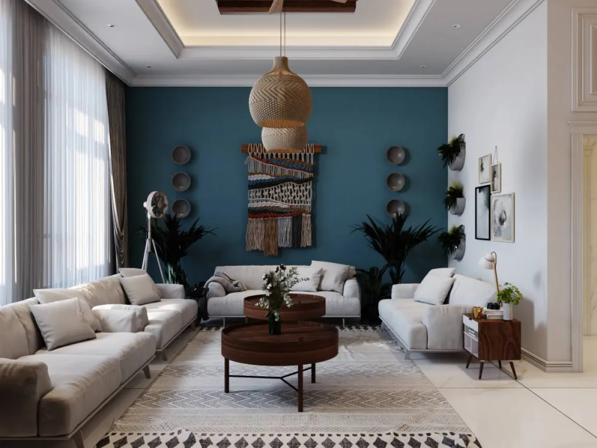 عناصر الطبيعة في المساحات المنزلية