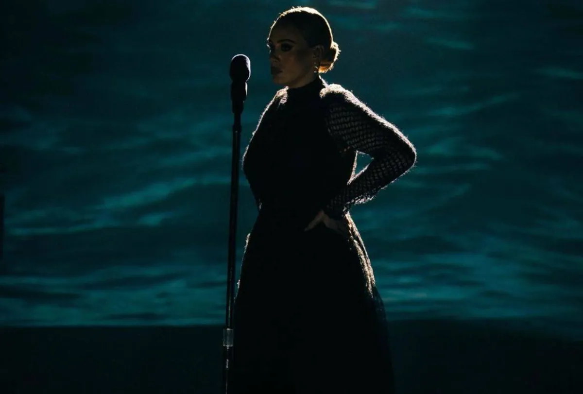 النجمة البريطانية أديل - الصورة من حسابها في انستغرام