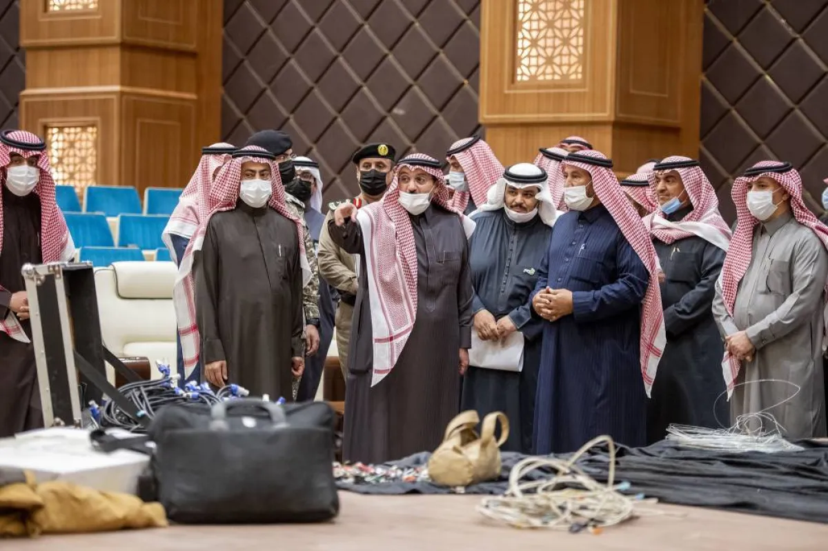 أمير القصيم يتابع الاستعدادات النهائية لملتقى "فرصتي2"- الصورة من حساب  إمارة منطقة القصيم على تويتر