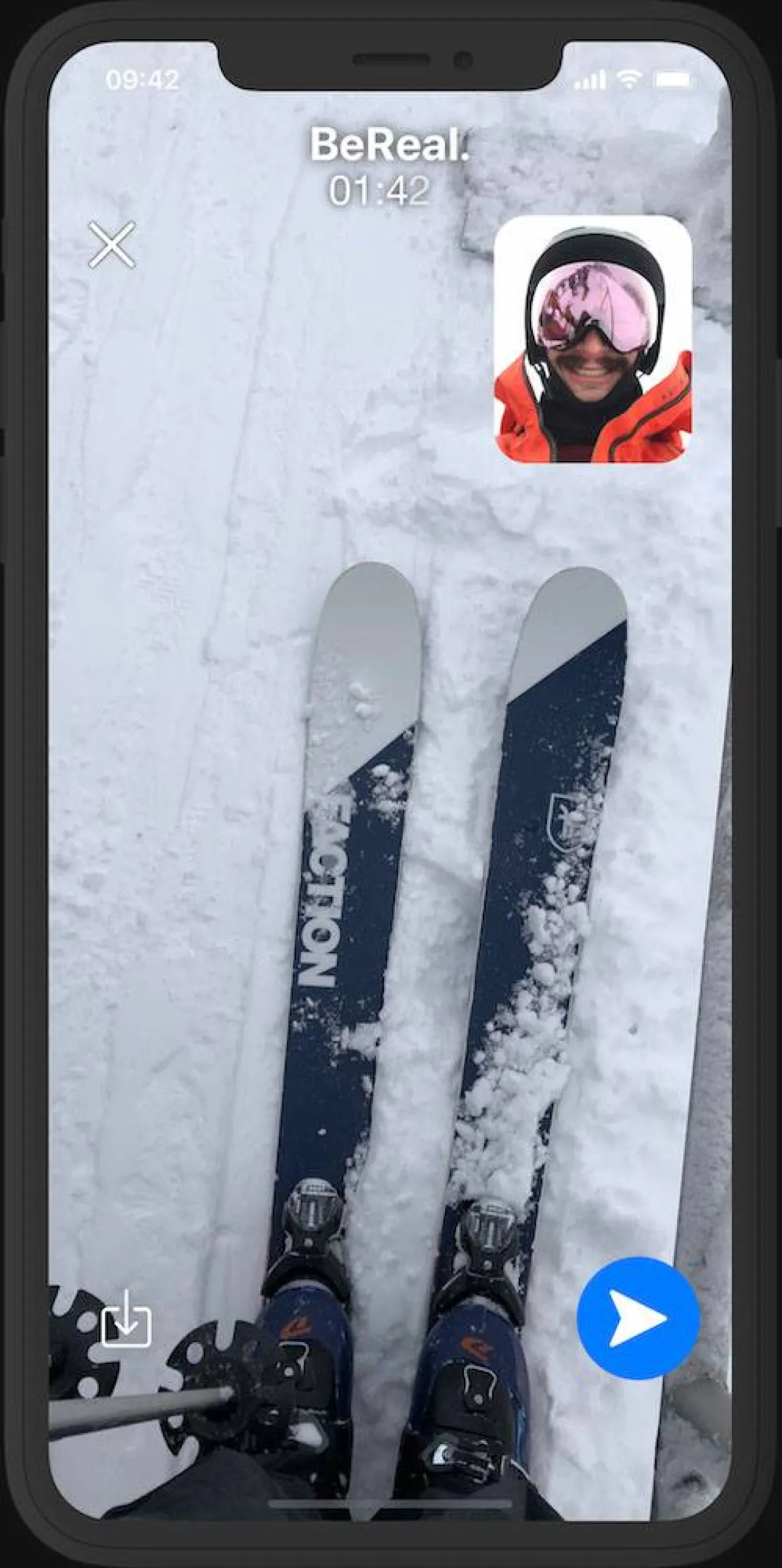 صورة ملتقطة عبر يوميات على تطبيق BeReal