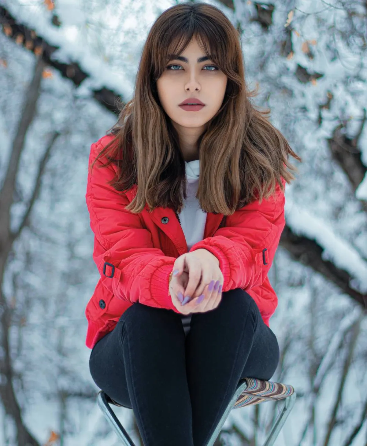 الاستحمام في الغابة