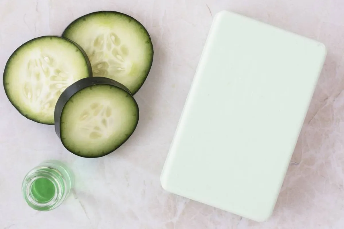 صابونة الخيار للبشرة