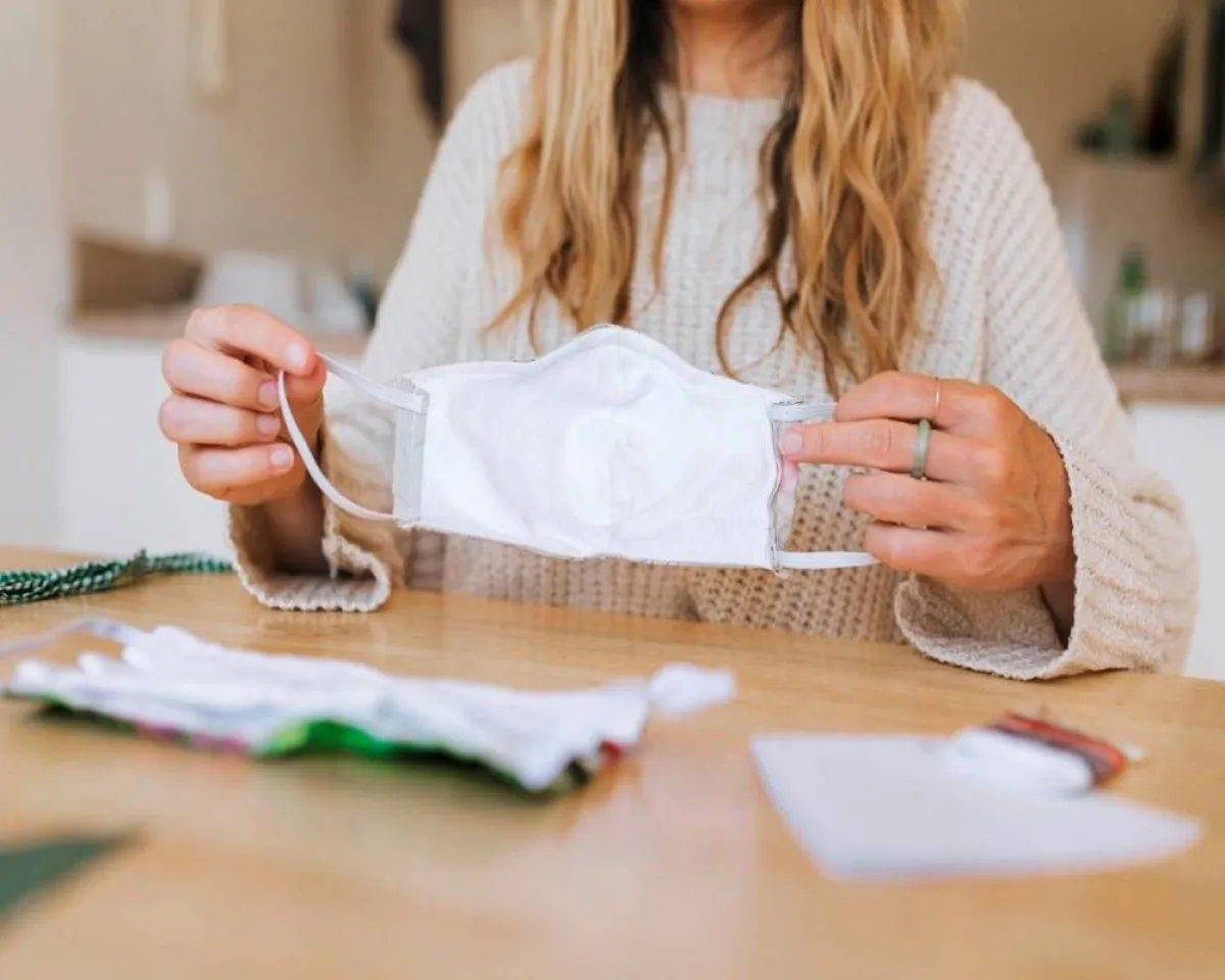 صورة لحامل تعاني من فيروس كورونا