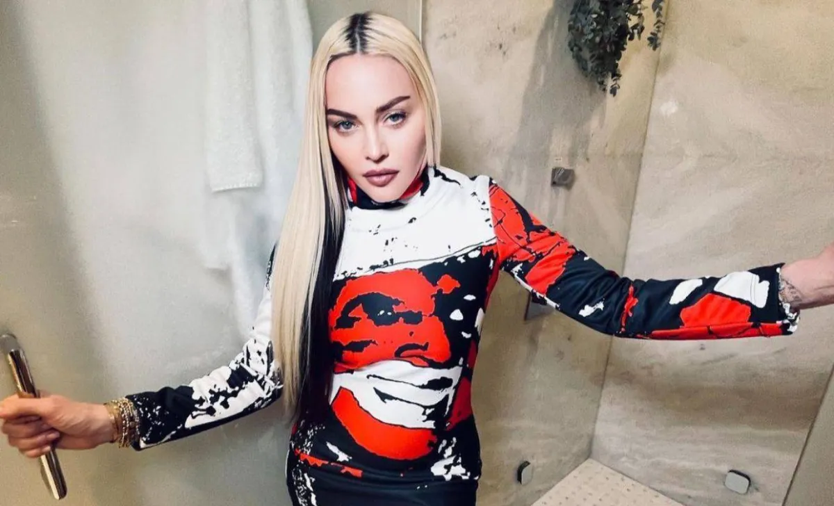 النجمة مادونا - الصورة من حسابها في إنستغرام