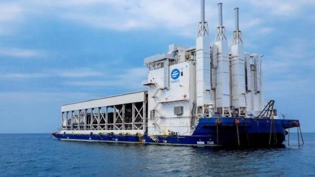 تدشين أكبر محطة عائمة لتحلية المياه على مستوى العالم في السعودية