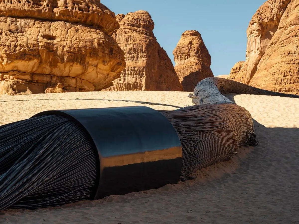 شتاء طنطورة في مدينة العلا السعودية