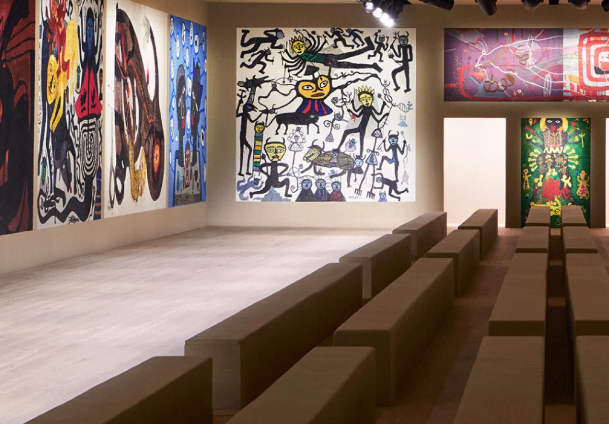 صالة العرض التي نفذتها ديور