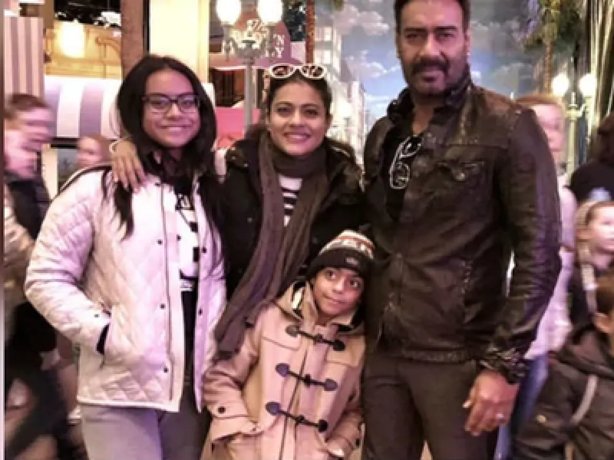 أجاي ديفجن وكاجول- الصورة من موقع Times of India