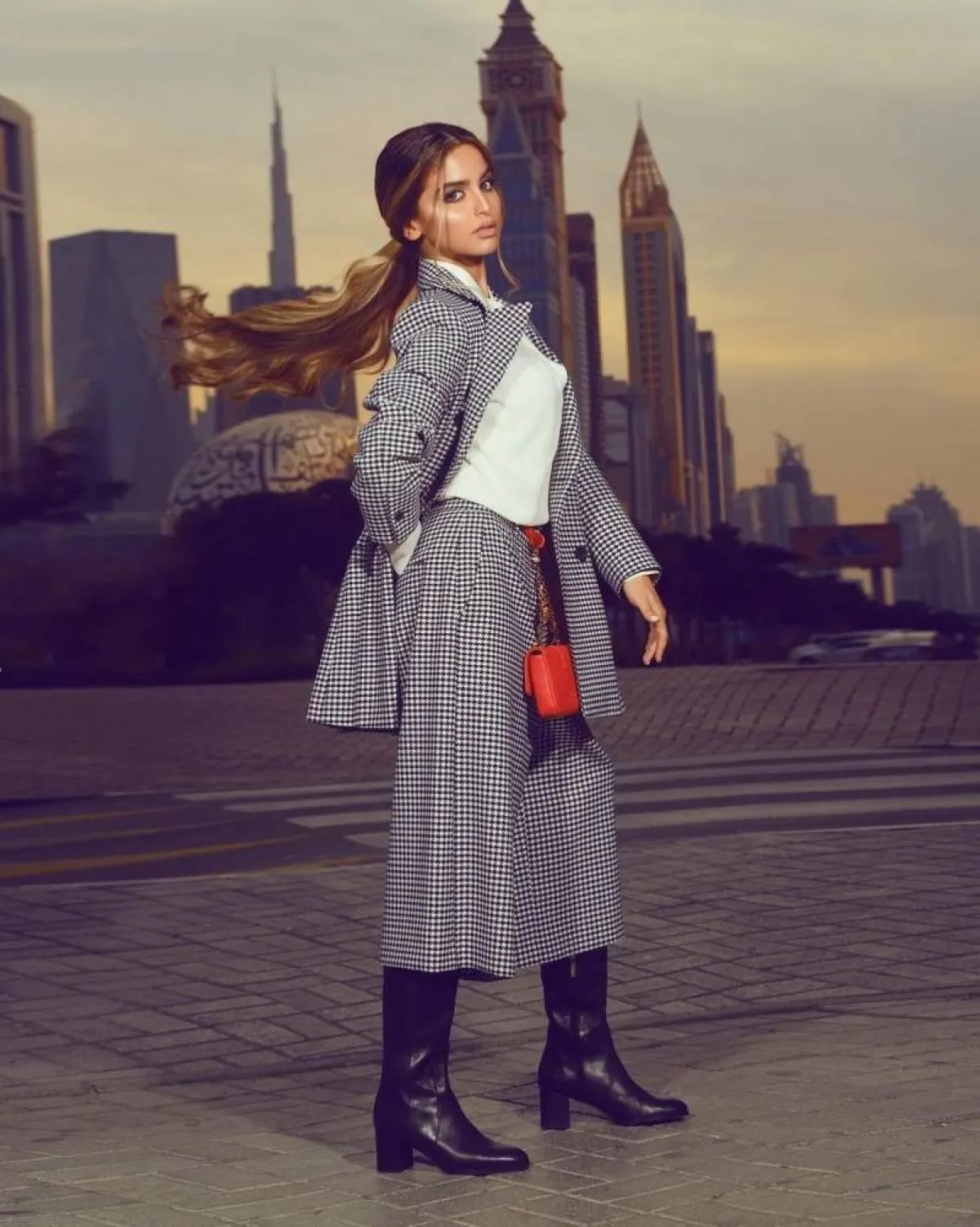 حلا الترك - الصورة من حسابها على الانستغرام 