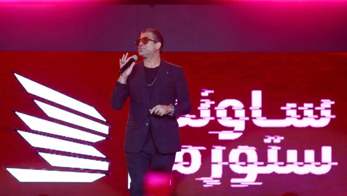 وائل كفوري في مدل بيست - تصوير صالح الغنام